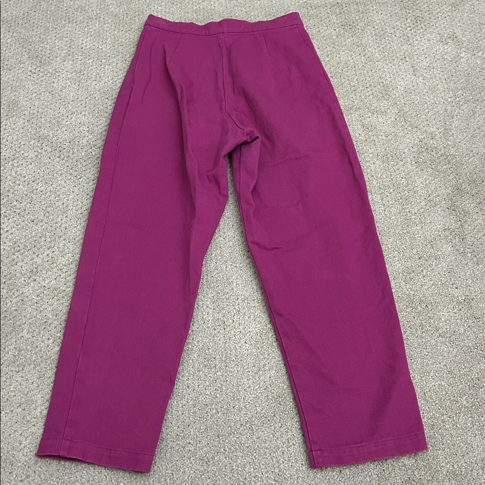 Ilana Kohn High Waisted Straight Leg Holly Pants Petunia - Picture 2 of 10